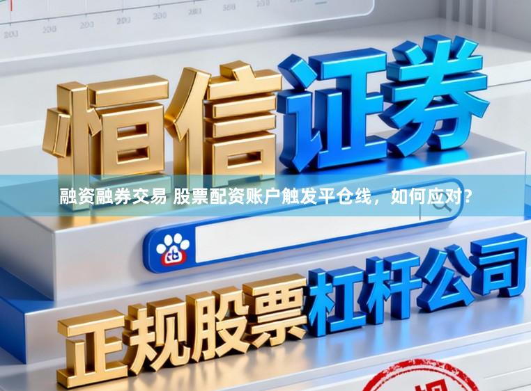 融资融券交易 股票配资账户触发平仓线，如何应对？